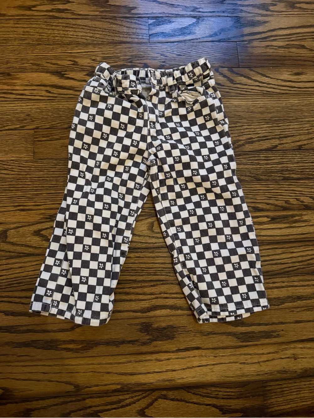Kids/Girls checkered zara pants